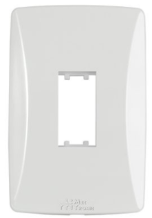 Placa 1 Módulo Vertical 4×2 Petra 82001V